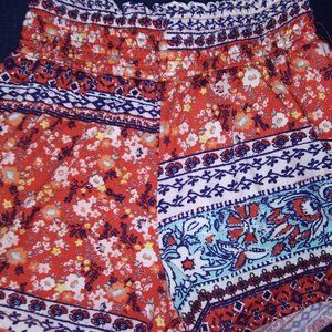 Multi colored shorts